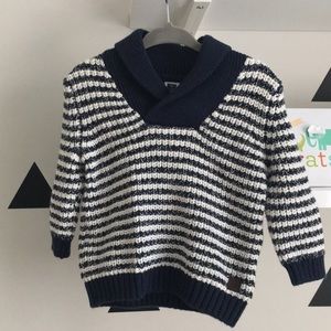 Janie and Jack Shawl Collar Sweater
